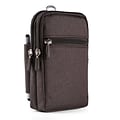 Brown Universal Utility Travel Waist Pouch Carrying Case