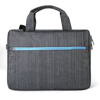 Vangoddy Wave 13" Laptop Messenger Bag, Sky Blue Nylon (NBKLEA605)