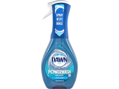 Dawn Ultra Platinum Powerwash Spray Dish Soap, Fresh Scent (52364)