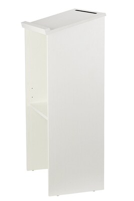 AdirOffice 46"H Floor Standing Lectern with Adjustable Shelf, White (661-01-WHI)