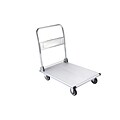 AdirOffice 600 lbs. Capacity Folding Aluminum Platform Cart,  48 x 24 (690-00)