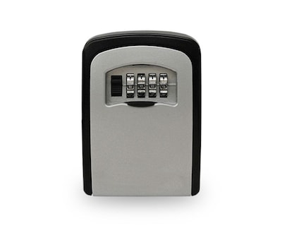 Adir Office 4-Digit Combination Wall Mounted Key Lock Box - Holds up to 5 Keys