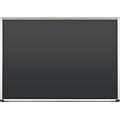 Best-Rite Black Porcelain Steel Chalkboards with Deluxe Aluminum Trim, 4 x 6 Feet (104AG-23)