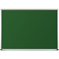 Best-Rite Green Porcelain Steel Chalkboards with Deluxe Aluminum Trim, 3 x 5 Feet (104AE-20)