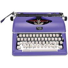 Royal Classic Manual Typewriter, Purple (9119Q)