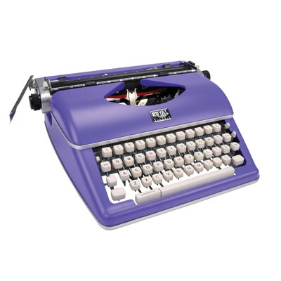 Royal Classic Manual Typewriter, Purple (9119Q)