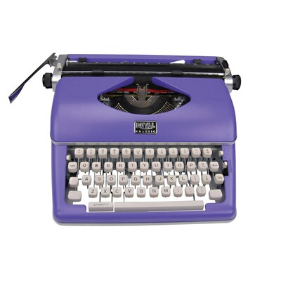 Royal Classic Manual Typewriter, Purple (9119Q)