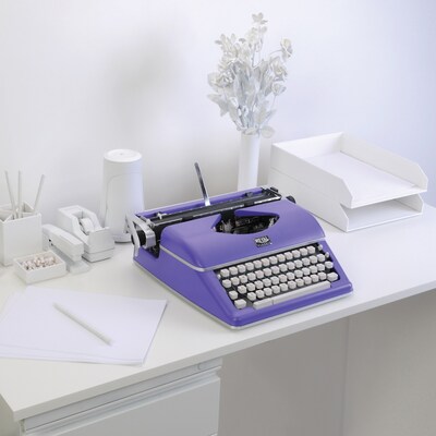 Royal Classic Manual Typewriter, Purple (9119Q)