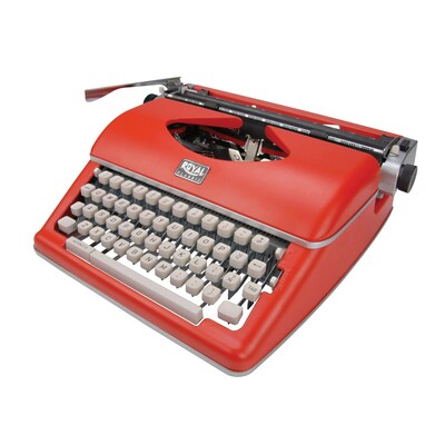 Royal Classic Manual Typewriter, Red (79120Q)