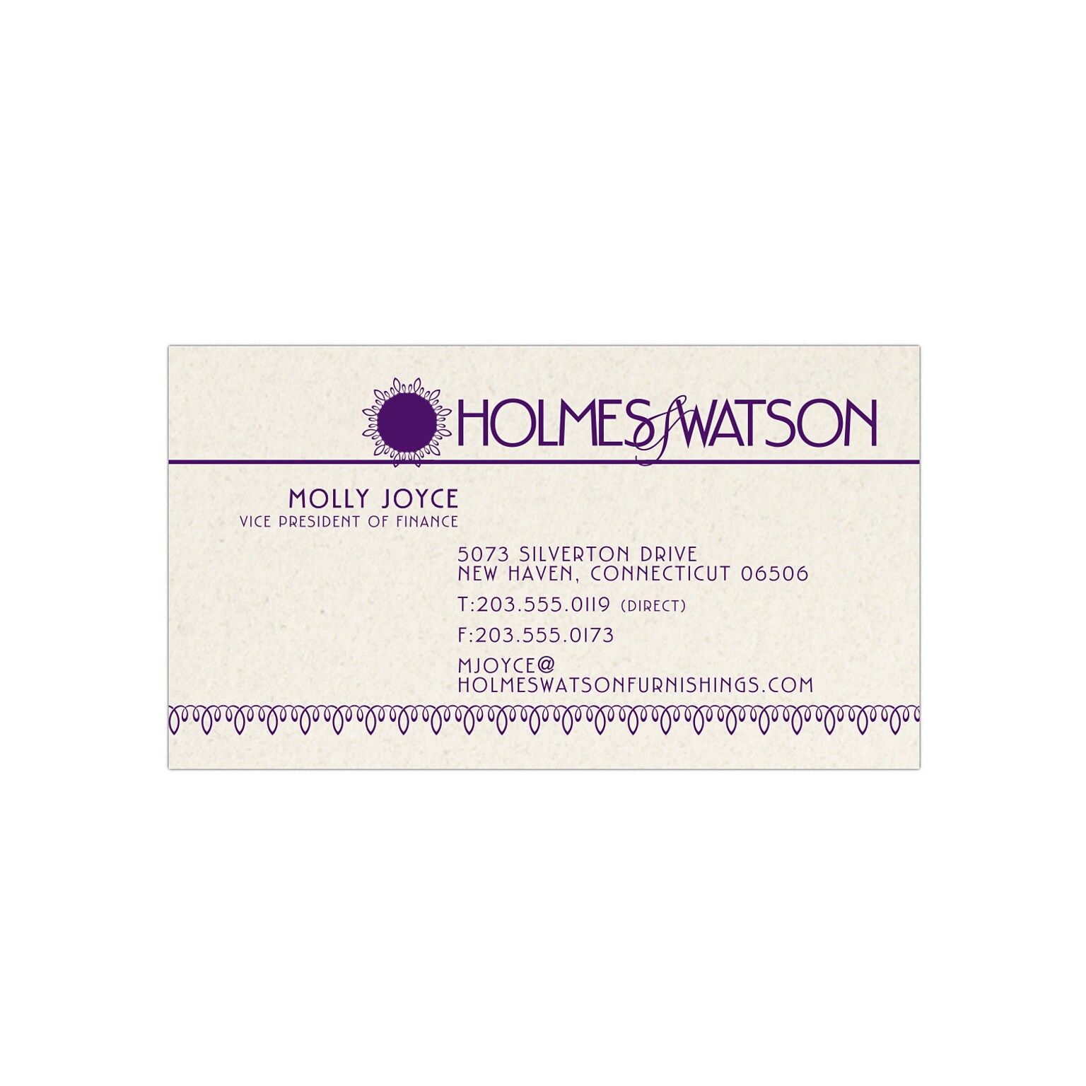 Custom 1-2 Color Business Cards, Natural Fiber 80# Cover Stock, Flat Print, 1 Custom Ink, 1-Sided, 250/PK