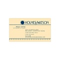Custom 1-2 Color Business Cards, Ivory Index 110# Cover Stock, Flat Print, 1 Custom Ink, 1-Sided, 25