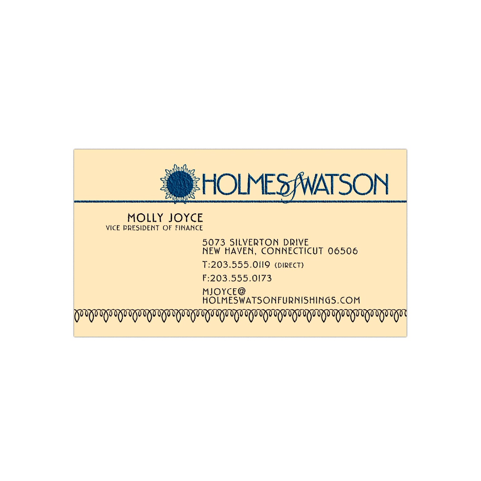 Custom 1-2 Color Business Cards, Ivory Index 110# Cover Stock, Flat Print, 1 Standard & 1 Custom Inks, 1-Sided, 250/PK