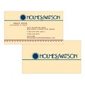 Custom 1-2 Color Business Cards, Ivory Index 110# Cover Stock, Raised Print, 2 Custom Inks, 2-Sided,