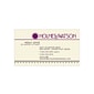 Custom 1-2 Color Business Cards, CLASSIC® Laid Baronial Ivory 80#, Raised Print, 1 Standard & 1 Custom Inks, 1-Sided, 250/PK