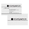 Custom 1-2 Color Business Cards, CLASSIC® Laid Antique Gray 80#, Flat Print, 1 Standard Ink, 2-Sided