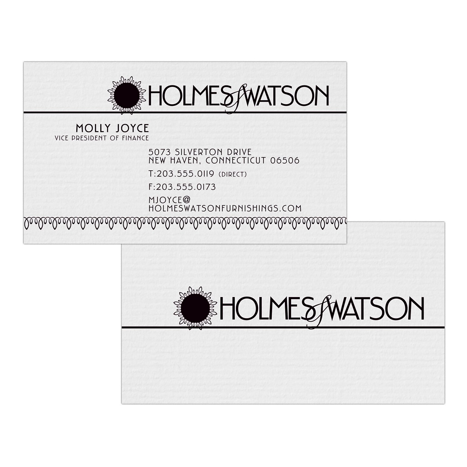 Custom 1-2 Color Business Cards, CLASSIC® Laid Antique Gray 80#, Flat Print, 1 Standard Ink, 2-Sided, 250/PK