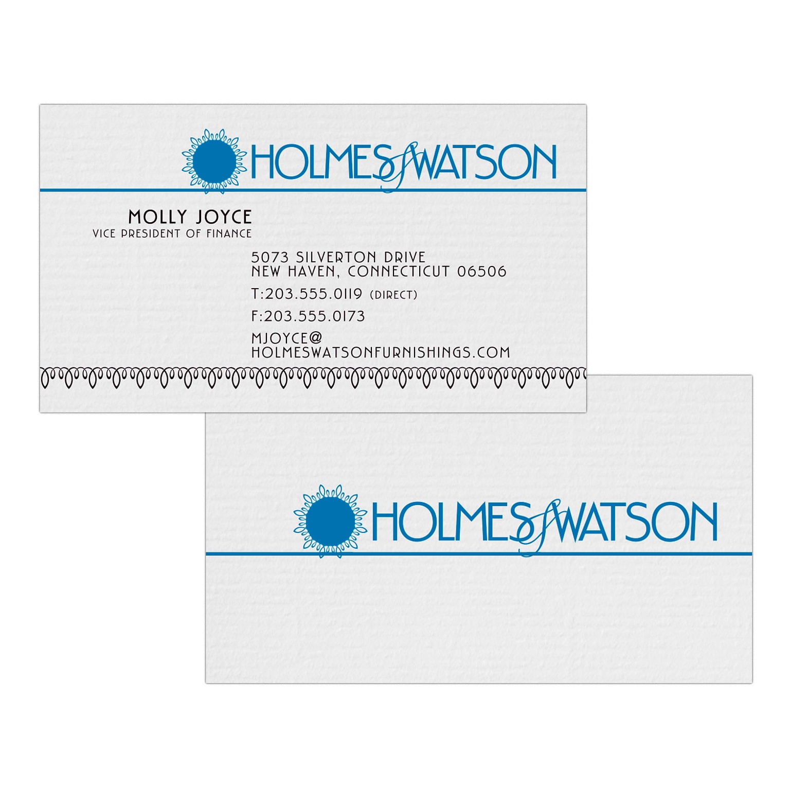 Custom 1-2 Color Business Cards, CLASSIC® Laid Antique Gray 80#, Flat Print, 2 Standard Inks, 2-Sided, 250/PK