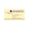 Custom 1-2 Color Business Cards, CLASSIC CREST® Baronial Ivory 80#, Flat Print, 1 Custom Ink, 1-Side