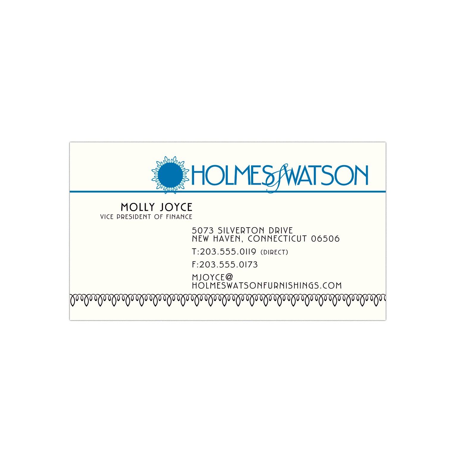 Custom 1-2 Color Business Cards, CLASSIC CREST® Natural White 80#, Flat Print, 2 Standard Inks, 1-Sided, 250/PK