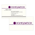 Custom 1-2 Color Business Cards, CLASSIC CREST® Natural White 80#, Flat Print, 1 Standard & 1 Custom