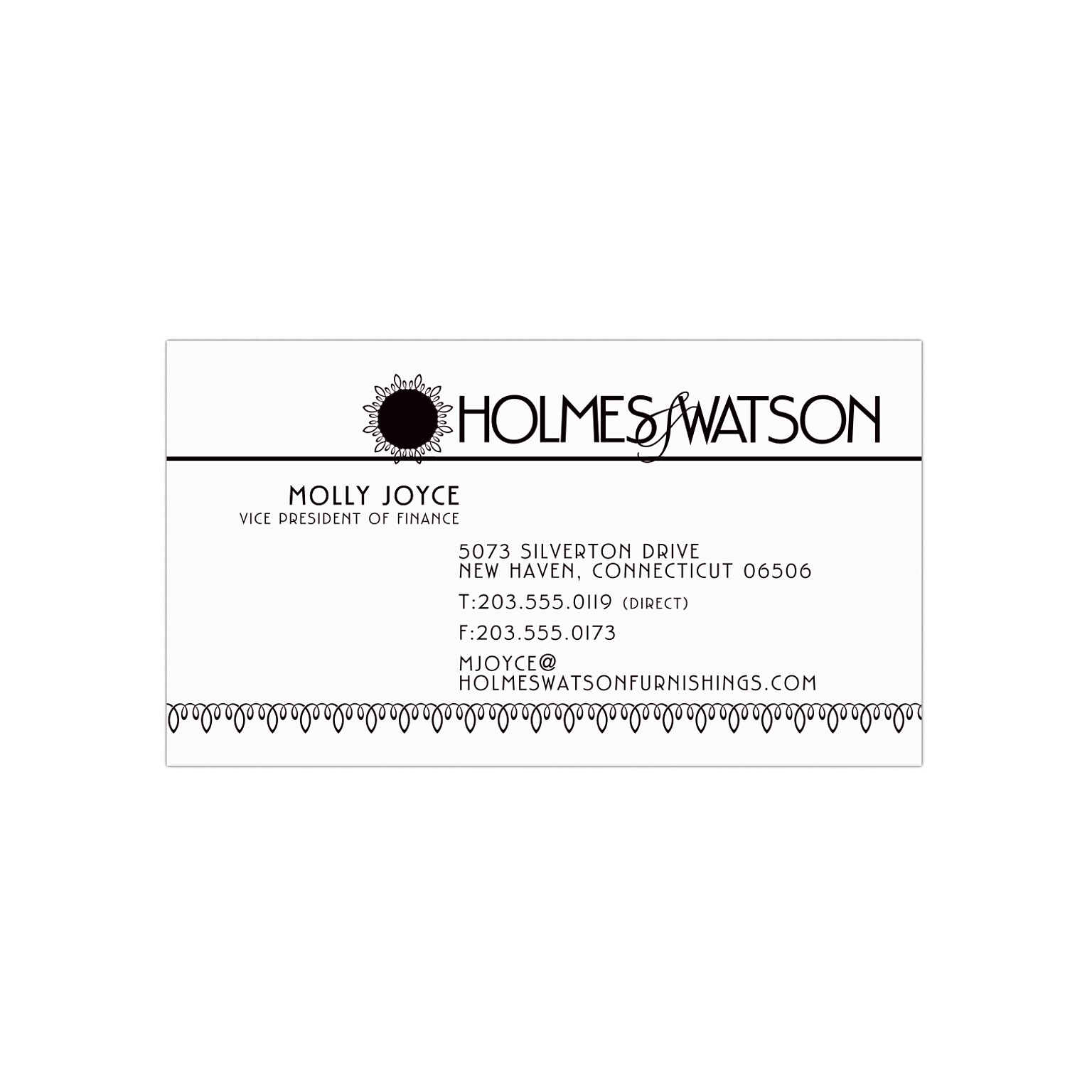 Custom 1-2 Color Business Cards, ENVIRONMENT® Ultra Bright White 80#, Flat Print, 1 Standard Ink, 1-Sided, 250/PK