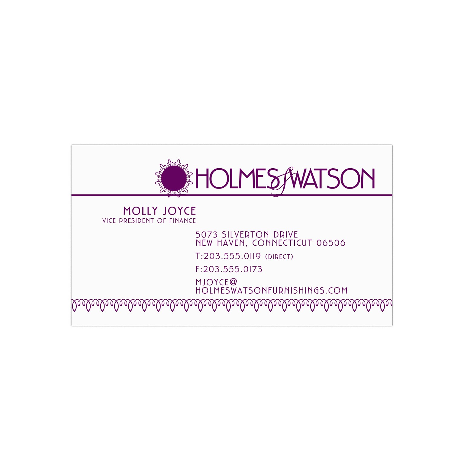 Custom 1-2 Color Business Cards, ENVIRONMENT® Ultra Bright White 80#, Flat Print, 1 Custom Ink, 1-Sided, 250/PK