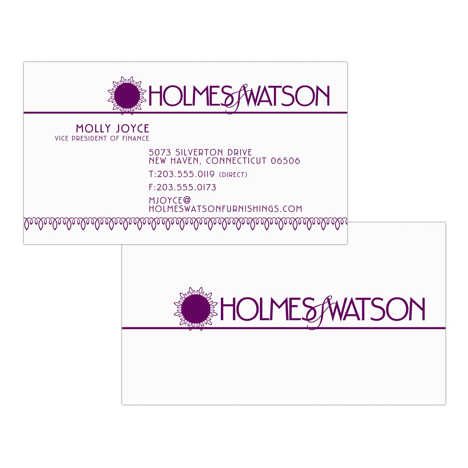 Custom 1-2 Color Business Cards, ENVIRONMENT® Ultra Bright White 80#, Flat Print, 1 Custom Ink, 2-Sided, 250/PK