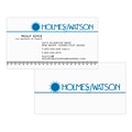 Custom 1-2 Color Business Cards, ENVIRONMENT® Ultra Bright White 80#, Flat Print, 2 Standard Inks, 2