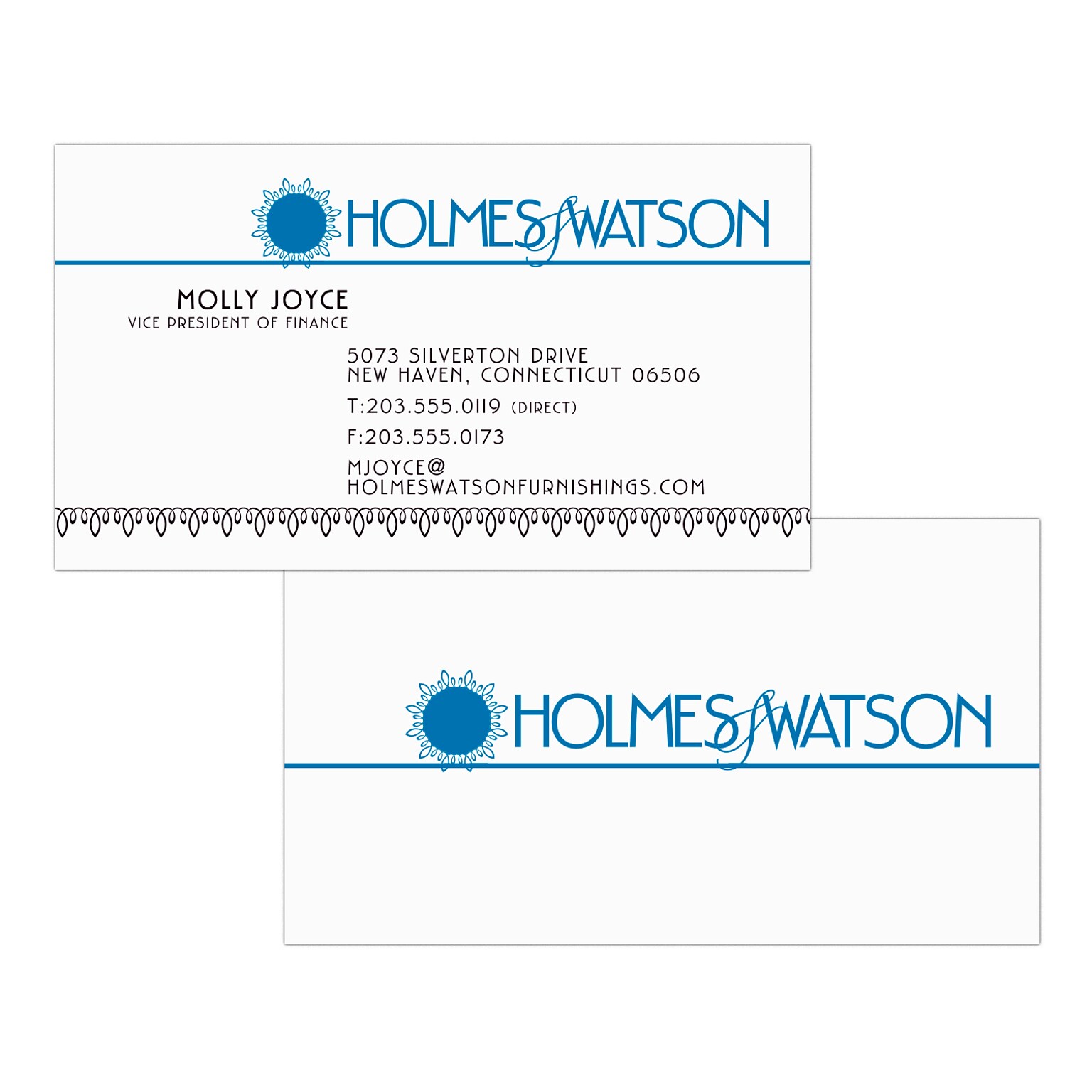 Custom 1-2 Color Business Cards, ENVIRONMENT® Ultra Bright White 80#, Flat Print, 2 Standard Inks, 2-Sided, 250/PK