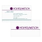 Custom 1-2 Color Business Cards, ENVIRONMENT® Ultra Bright White 80#, Flat Print, 2 Custom Inks, 2-Sided, 250/PK