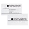 Custom 1-2 Color Business Cards, CLASSIC® Linen Solar White 80#, Flat Print, 1 Standard Ink, 2-Sided