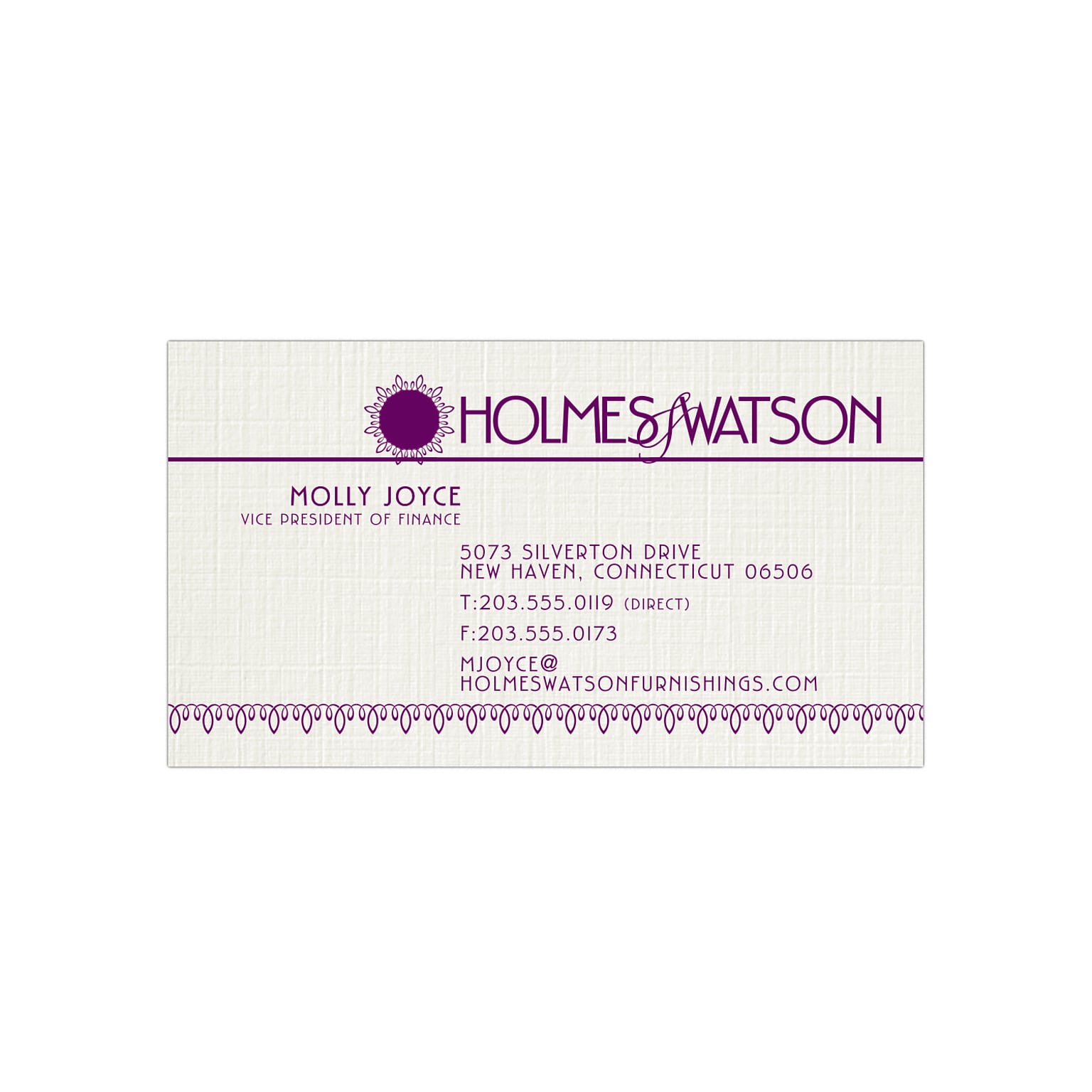 Custom 1-2 Color Business Cards, CLASSIC® Linen Antique Gray 80#, Flat Print, 1 Custom Ink, 1-Sided, 250/PK