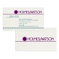 Custom 1-2 Color Business Cards, CLASSIC® Linen Antique Gray 80#, Flat Print, 2 Custom Inks, 2-Sided