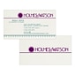 Custom 1-2 Color Business Cards, CLASSIC® Linen Antique Gray 80#, Flat Print, 2 Custom Inks, 2-Sided, 250/PK