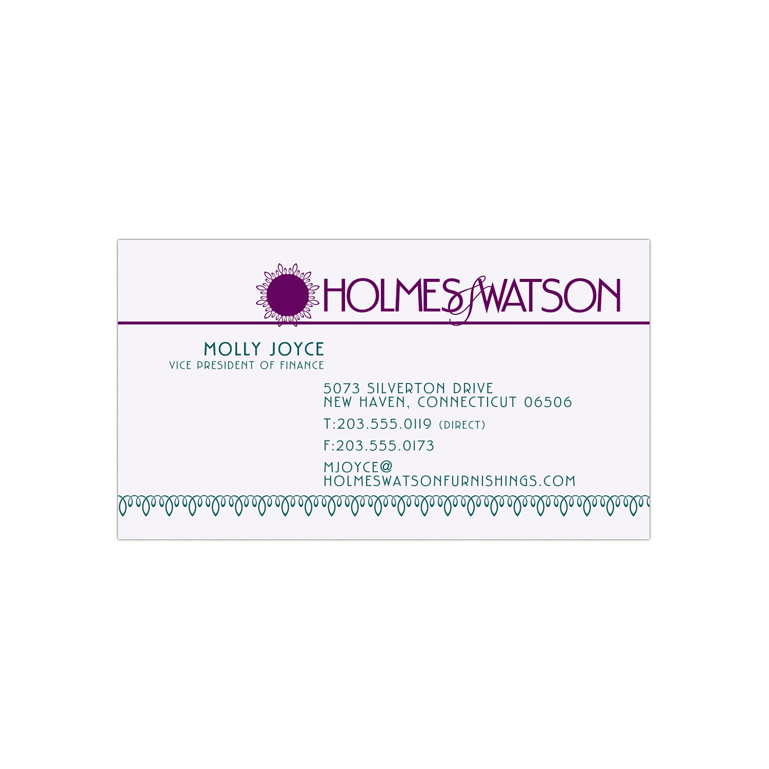 Custom 1-2 Color Business Cards, White 14 pt. Uncoated, Flat Print, 1 Standard & 1 Custom Inks, 1-Sided, 250/PK