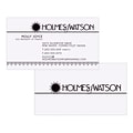 Custom 1-2 Color Business Cards, White 14 pt. Uncoated, Flat Print, 1 Standard Ink, 2-Sided, 250/PK