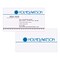 Custom 1-2 Color Business Cards, White 14 pt. Uncoated, Flat Print, 2 Standard Inks, 2-Sided, 250/PK
