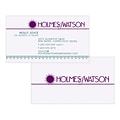 Custom 1-2 Color Business Cards, White 14 pt. Uncoated, Flat Print, 1 Standard & 1 Custom Inks, 2-Si