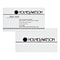 Custom 1-2 Color Business Cards, CLASSIC® Laid Solar White 120#, Flat Print, 1 Standard Ink, 2-Sided