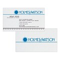 Custom 1-2 Color Business Cards, CLASSIC® Laid Solar White 120#, Flat Print, 2 Standard Inks, 2-Side