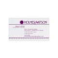 Custom 1-2 Color Business Cards, CLASSIC CREST® Smooth Whitestone 80#, Flat Print, 1 Custom Ink, 1-S