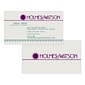 Custom 1-2 Color Business Cards, CLASSIC CREST® Smooth Antique Gray 80#, Flat Print, 2 Custom Inks, 2-Sided, 250/PK