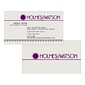Custom 1-2 Color Business Cards, CLASSIC CREST® Smooth Antique Gray 80#, Flat Print, 1 Standard & 1 Custom Inks, 2-Sided, 250/PK