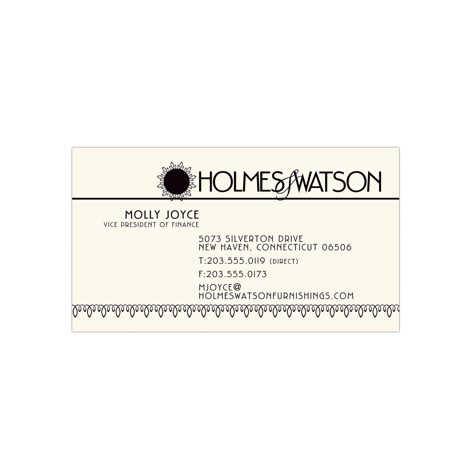 Custom 1-2 Color Business Cards, ENVIRONMENT® Smooth Natural Recycled 80#, Flat Print, 1 Standard Ink, 1-Sided, 250/PK