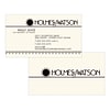 Custom 1-2 Color Business Cards, ENVIRONMENT® Smooth Natural Recycled 80#, Flat Print, 1 Standard In