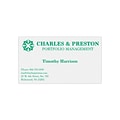 Custom 1-2 Color Business Cards, White Vellum 80#, Flat Print, 1 Standard Ink, 1-Sided, 250/PK