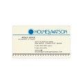 Custom 1-2 Color Business Cards, CLASSIC® Linen Baronial Ivory 80#, Flat Print, 2 Standard Inks, 1-S