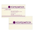 Custom 1-2 Color Business Cards, CLASSIC® Linen Baronial Ivory 80#, Flat Print, 1 Custom Ink, 2-Side
