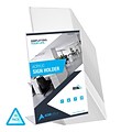 AdirOffice Sign Holder, 4 x 6, Clear Acrylic, 36/Pack (639-46-36)