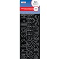 Creative Start® Self-Adhesive 1 Letters, Number and Characters, 256 count ,Black (098135)